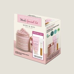 Mary&MayVegan Rose Hyaluronic Mask Special Set (125g+30g)